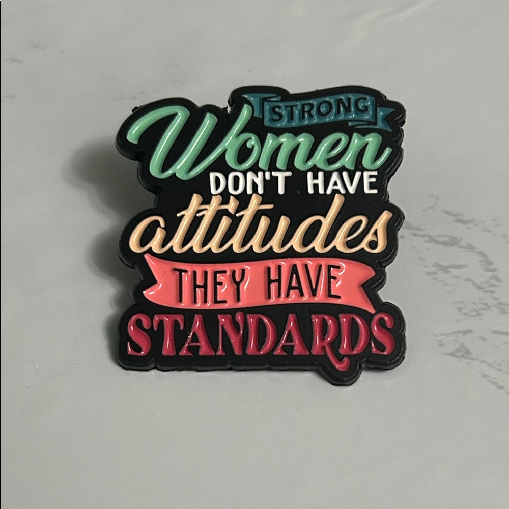 Inspirational Women's Enamel Pin